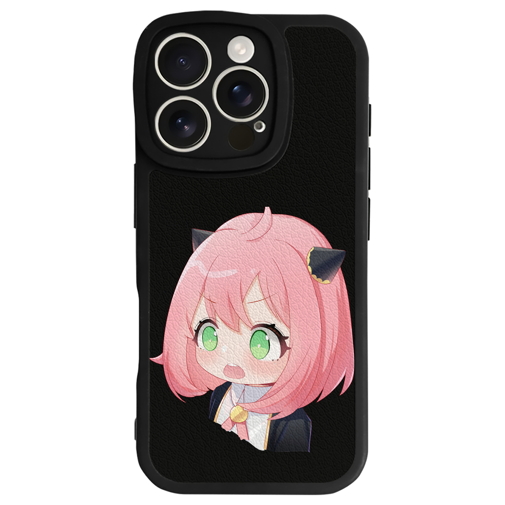 （画像用） SPY×FAMILY间谍家家酒 【iPhone 16シリーズ対応】シリコンスマホケース（レザー調） 材質：シリコン
